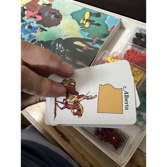 1980 Risk Board Game Parker Brothers Complete But Damaged Box - Picture 11 of 11